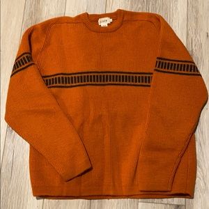 Vintage men’s J. Crew 100% wool sweater